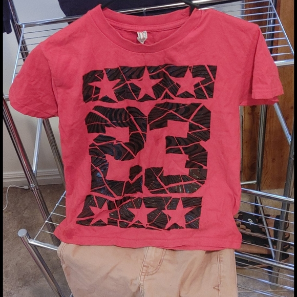 NEW CAT & JACK KHAKIS W/ ALLSTYLE JORDAN TOP - Picture 2 of 9